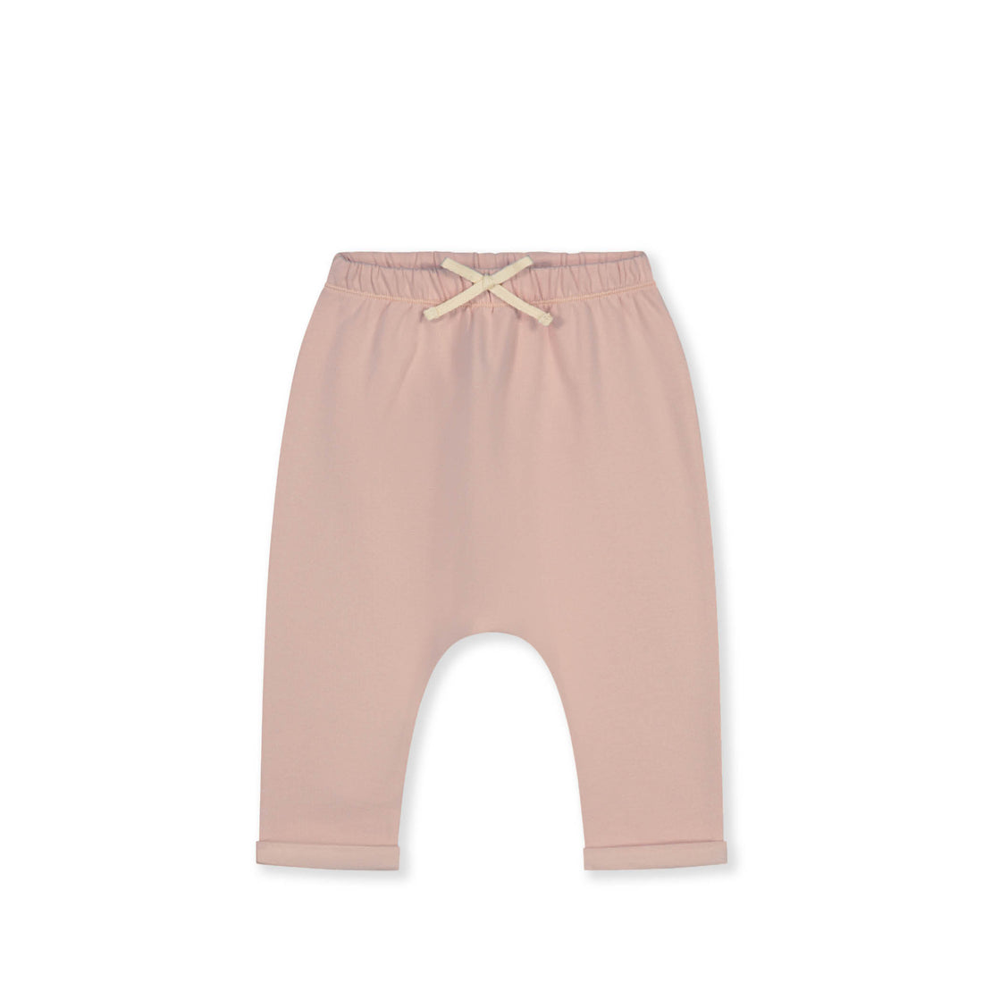 Pantalon bébé rose délavé