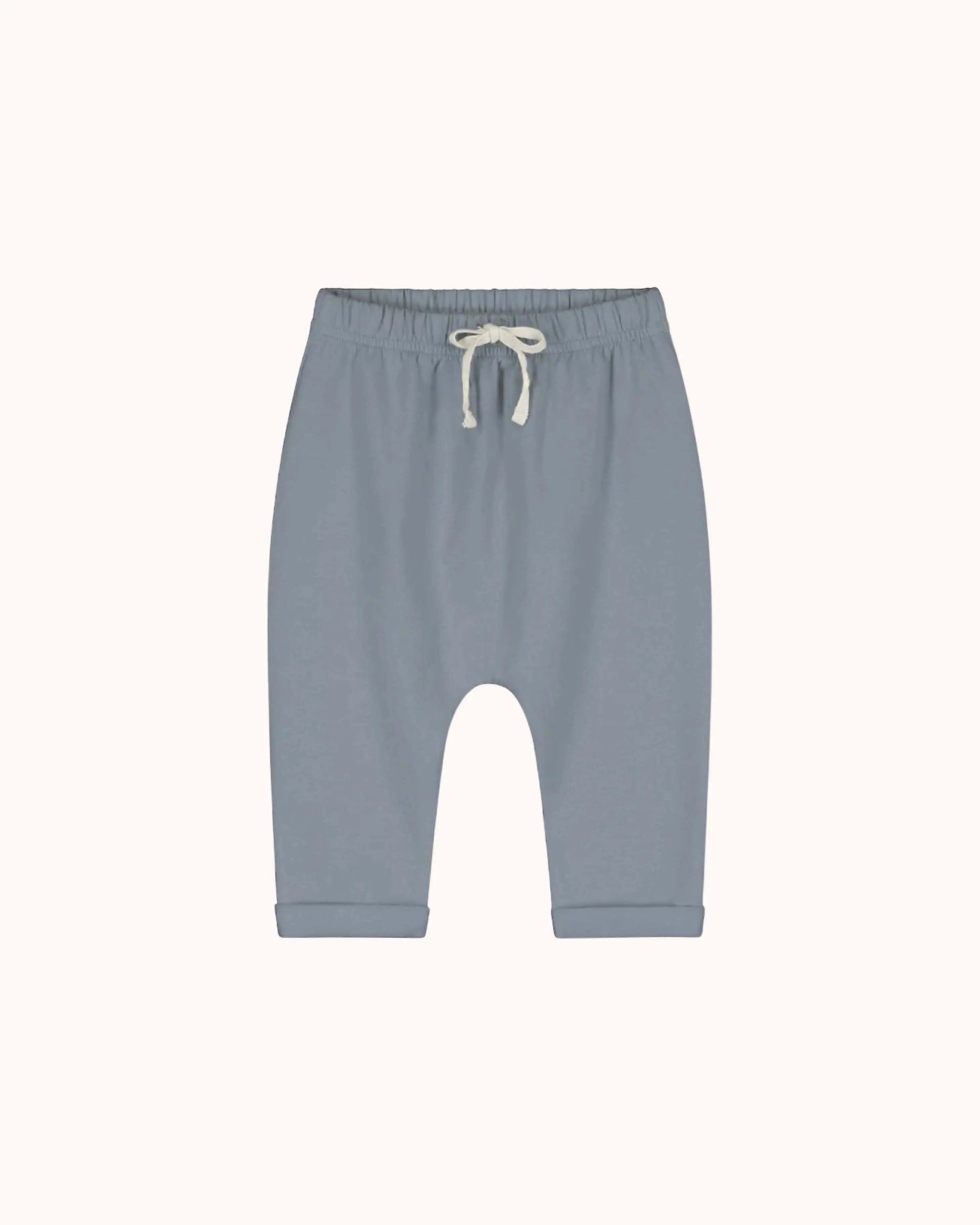 Baby Pants in stone gray