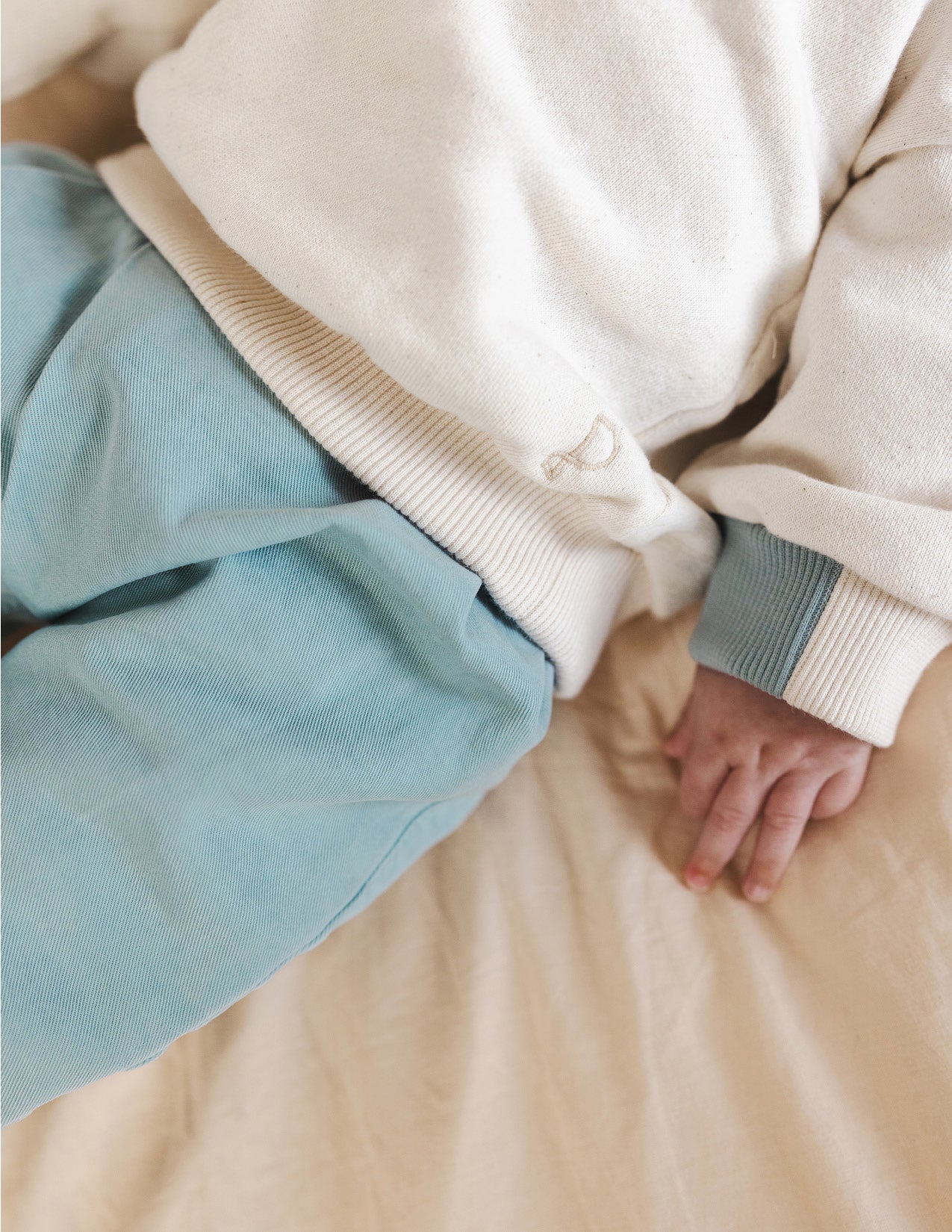 Twill Baby Chino in stormy