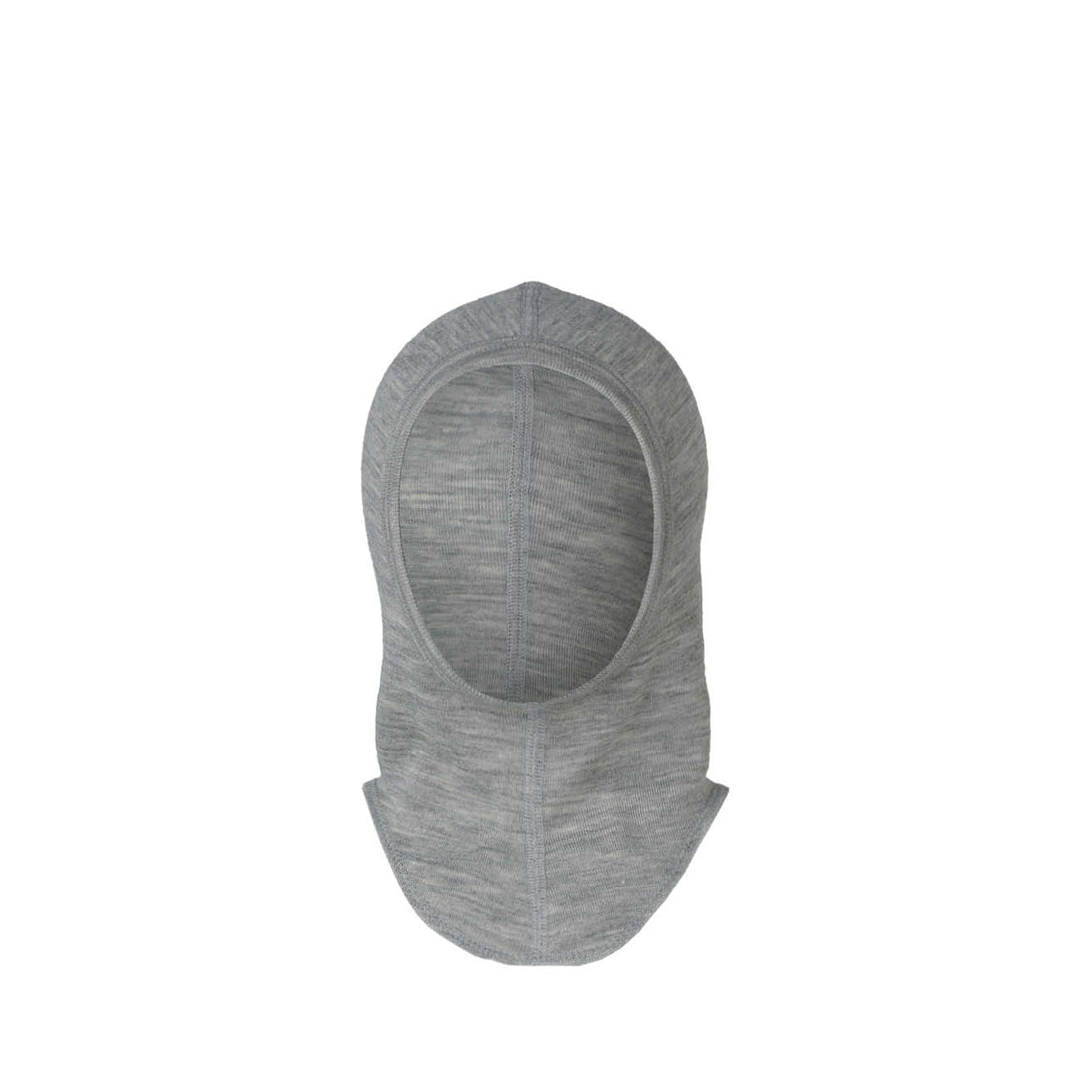 Wool/Silk Balaclava in gray melange