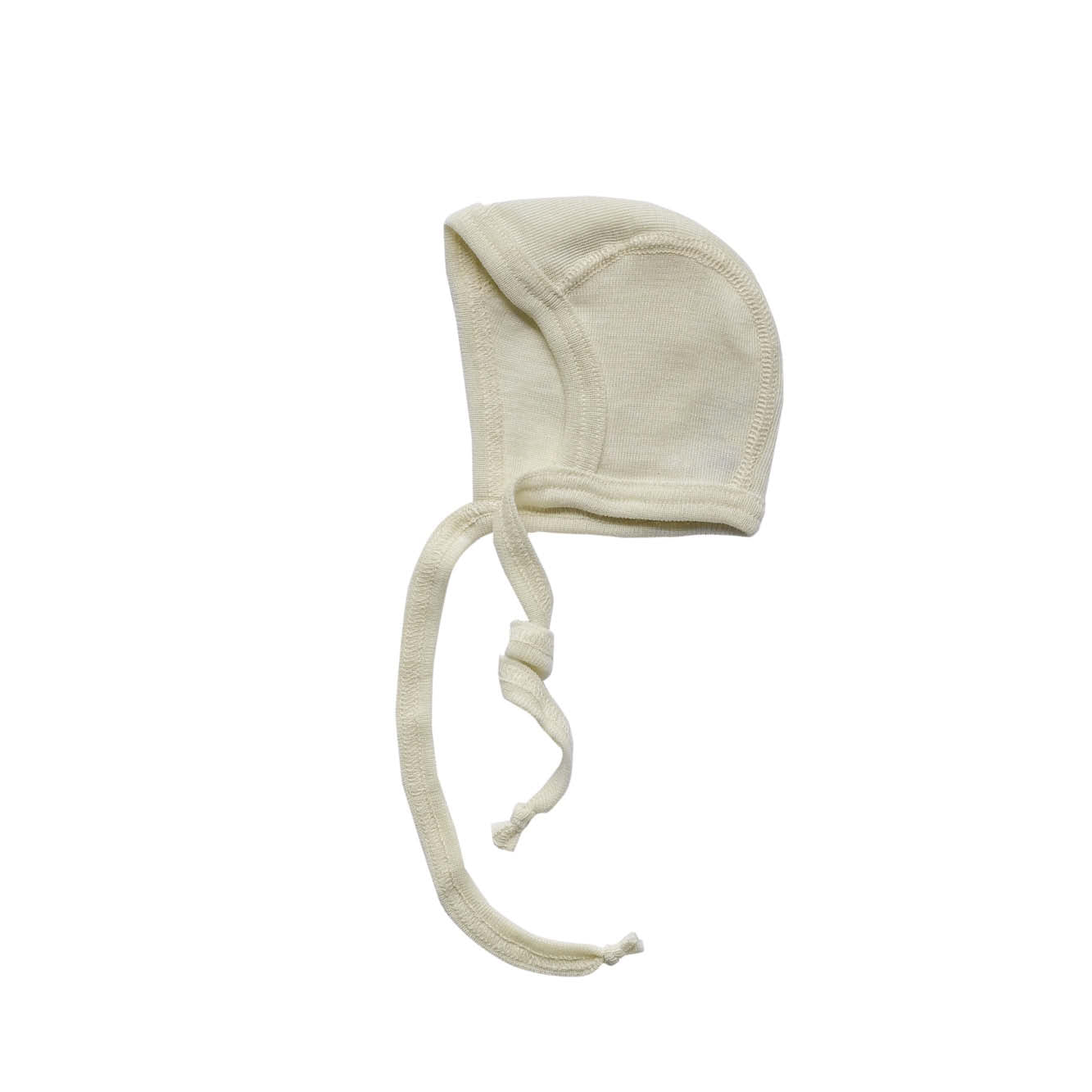 Premature Baby Wool/Silk Bonnet