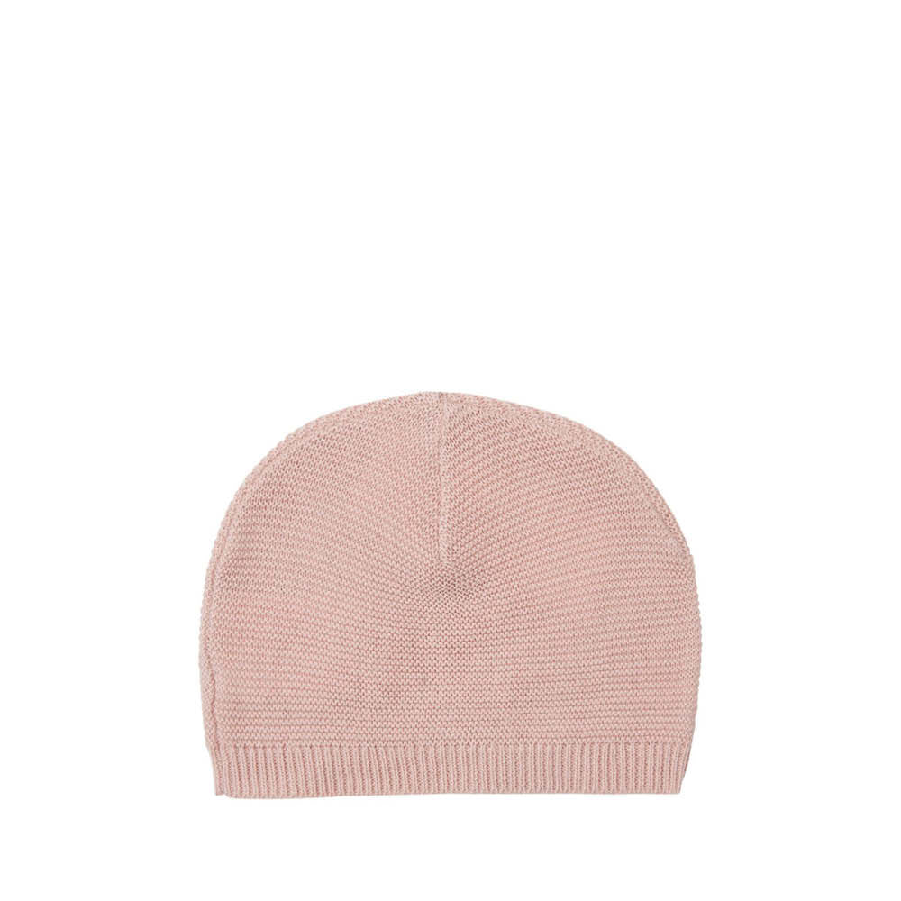 Baby Beanie in rose smoke