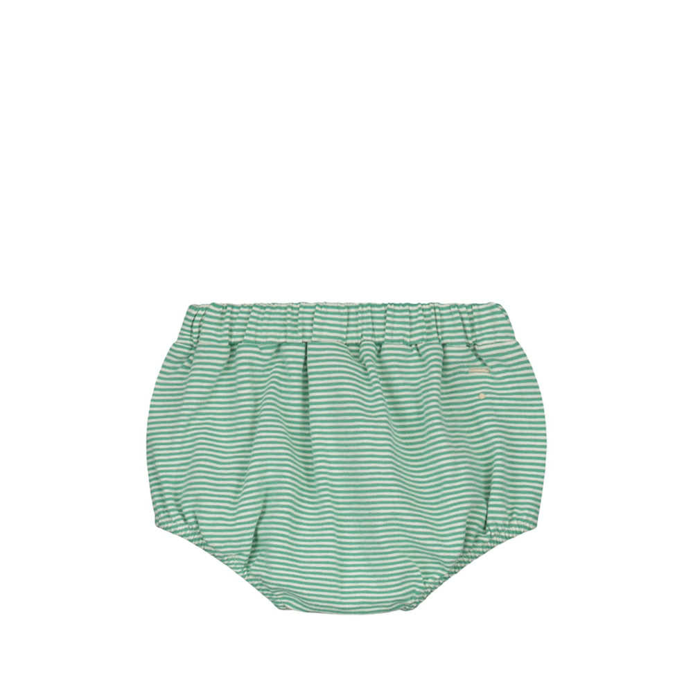 Baby Bloomer in bright green/cream