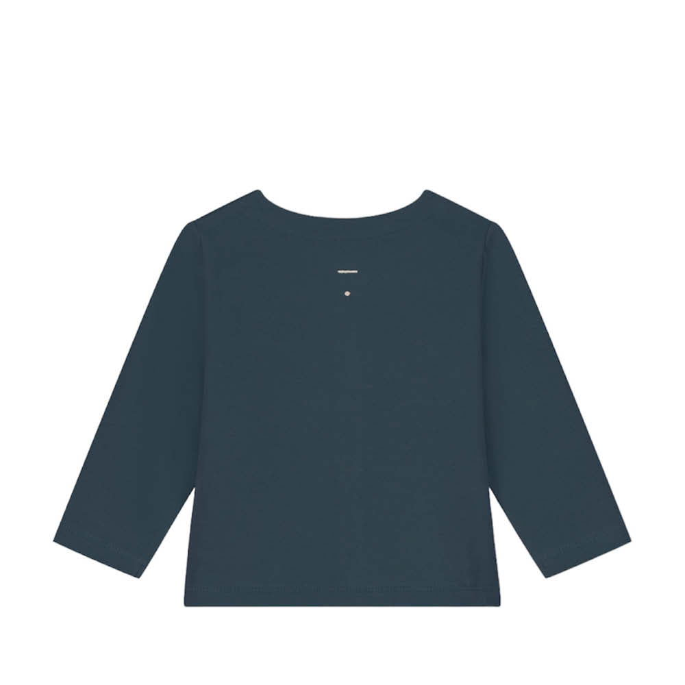 Cardigan bébé en bleu gris
