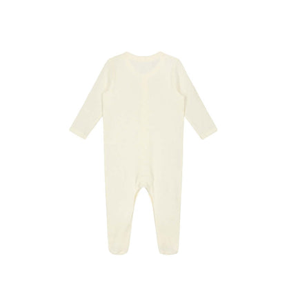 Grenouillère pour bébé couleur crème