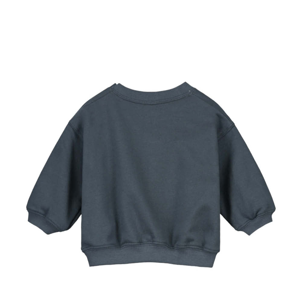 Baby Sweater in blue grey