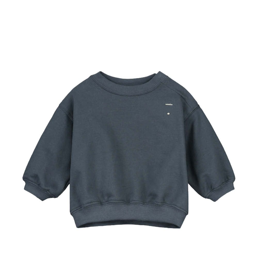 Baby Sweater in blue grey