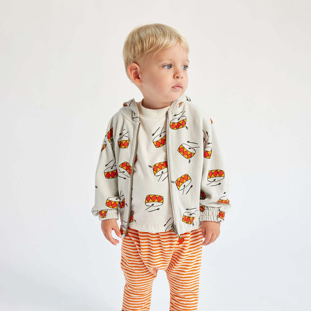 Veste pour bébé avec tambour