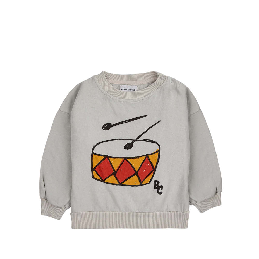 Pull bébé avec tambour