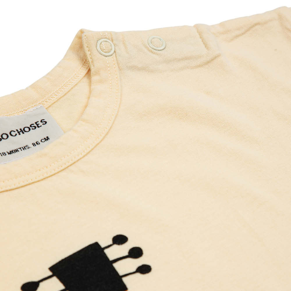 T-shirt à manches courtes pour bébé avec guitare