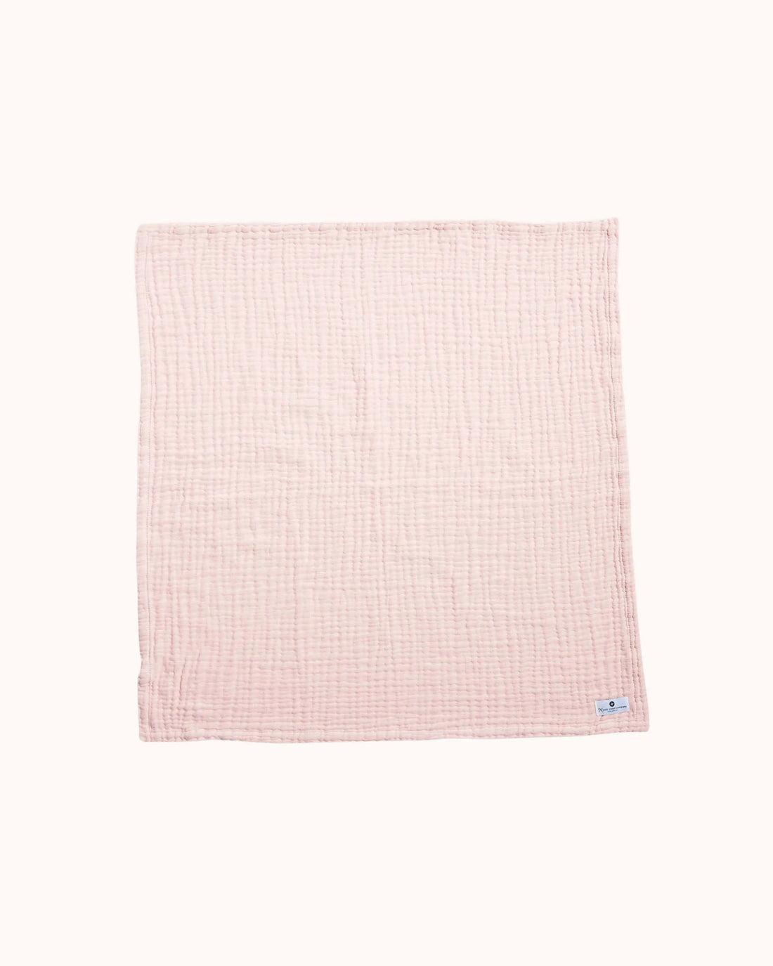 Muslin Baby Blanket in rose