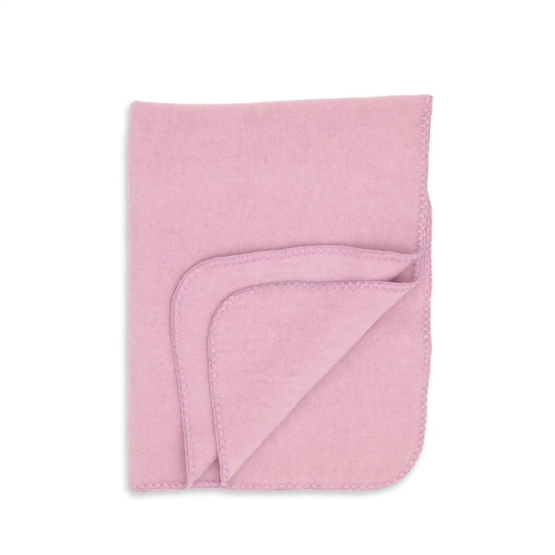 Wool Baby Blanket in rosenholz melange