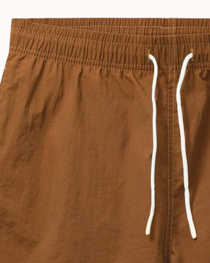 Swim Shorts Bobby in marron