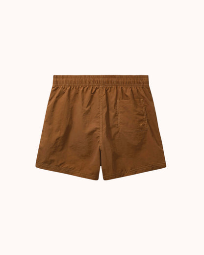 Swim Shorts Bobby in marron