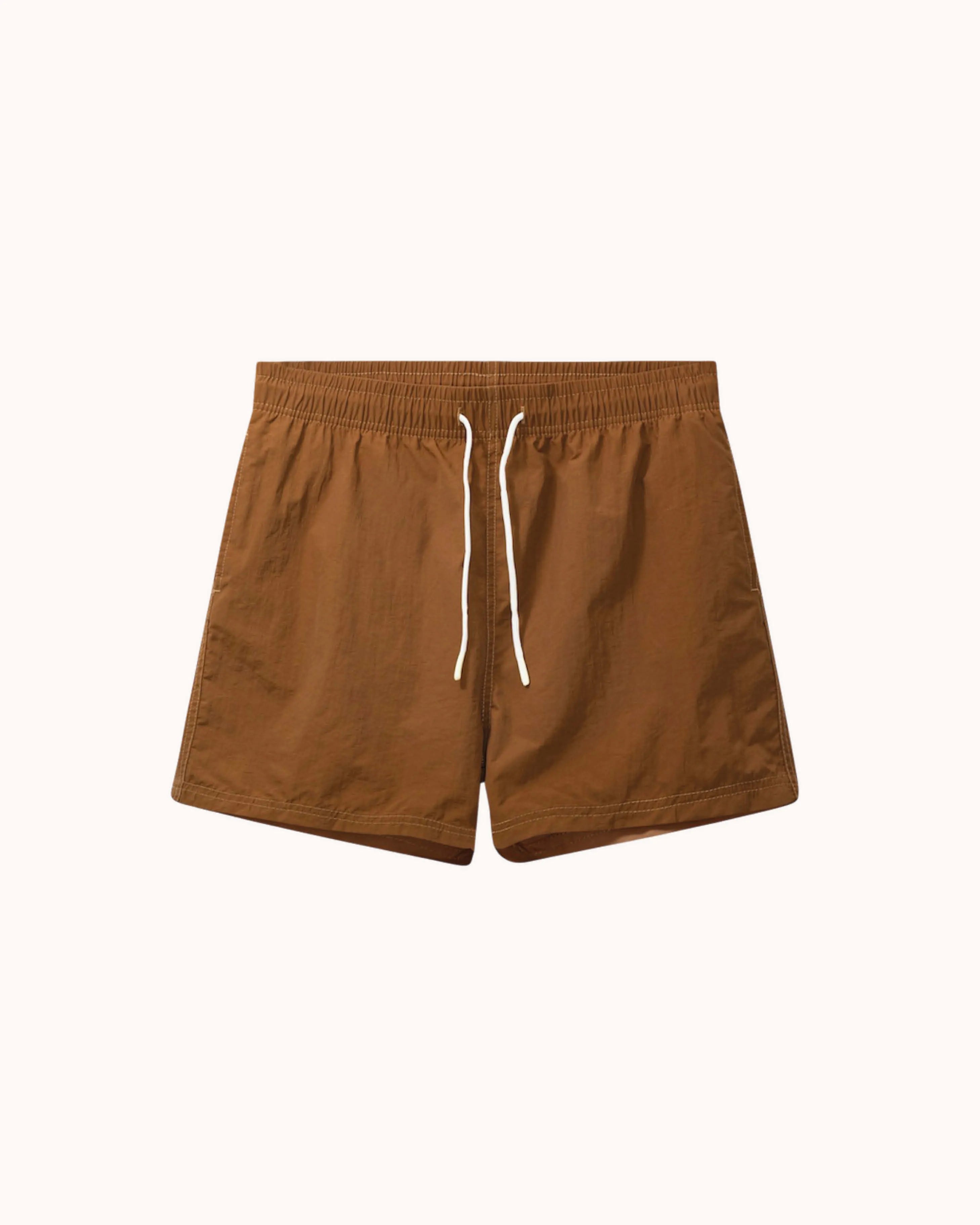 Swim Shorts Bobby in marron