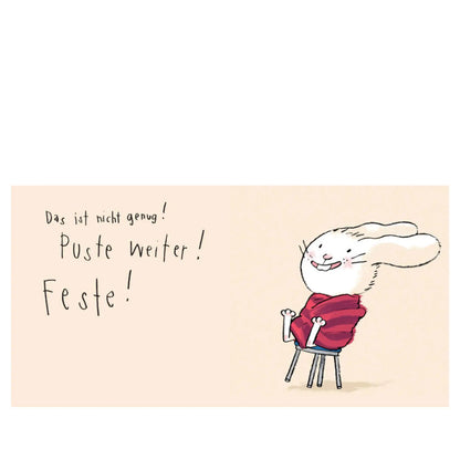 Badetag für Hasenkind