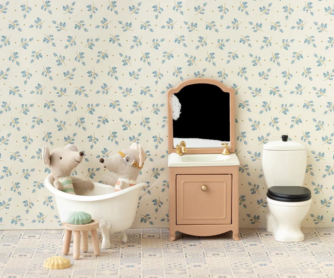 Mouse Bathtub in white
