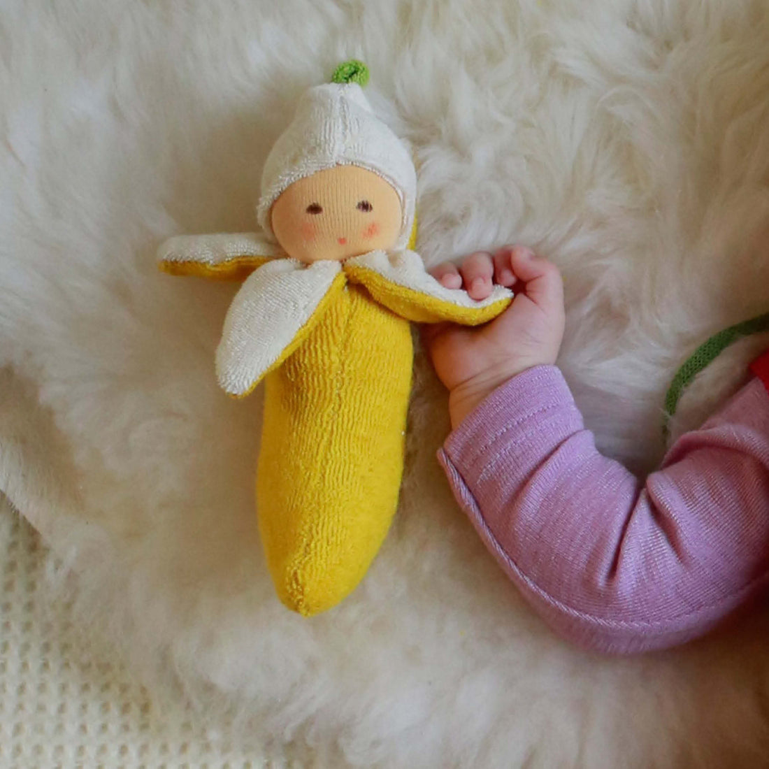 hochet pour bébé banane