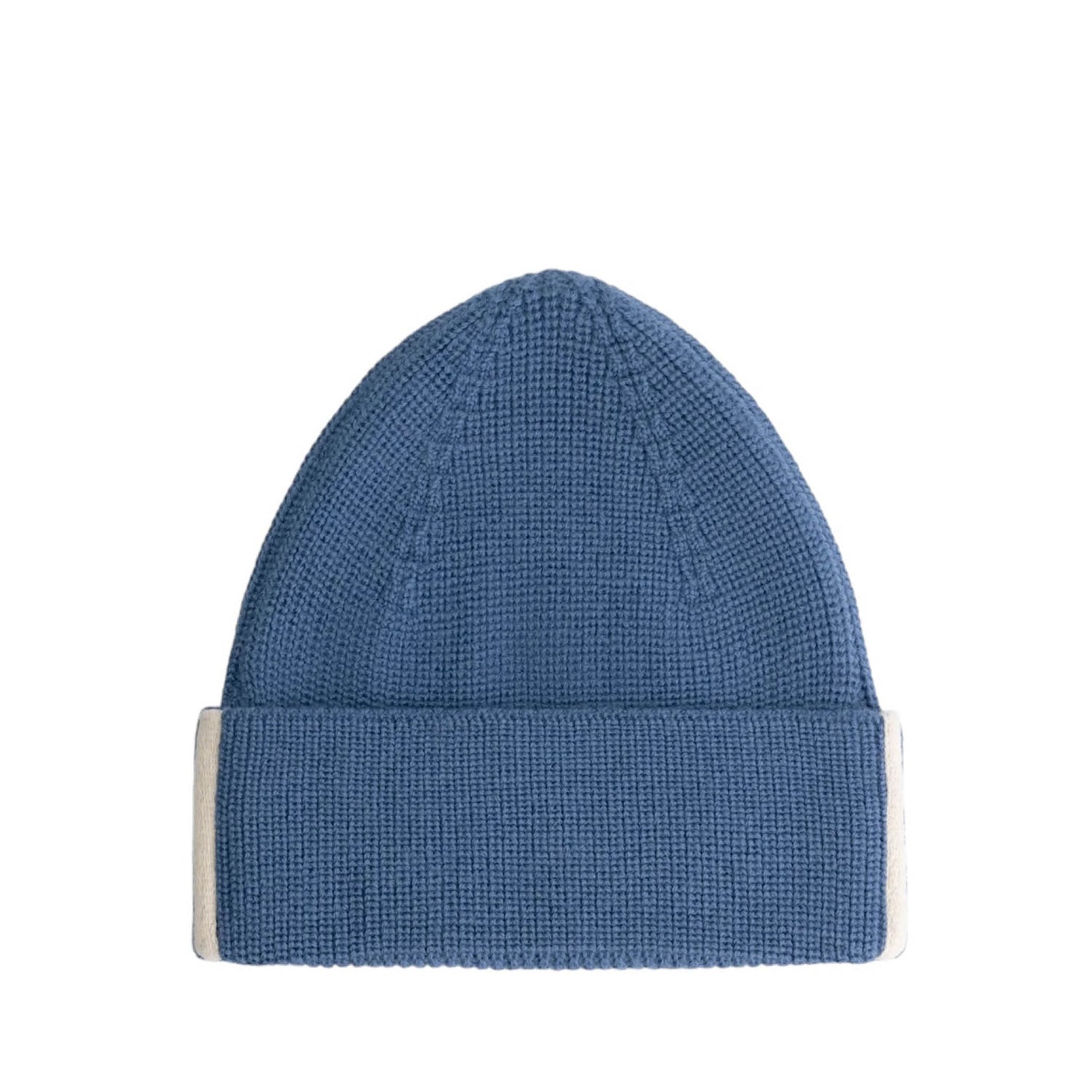 Knitted Beanie in blue moon