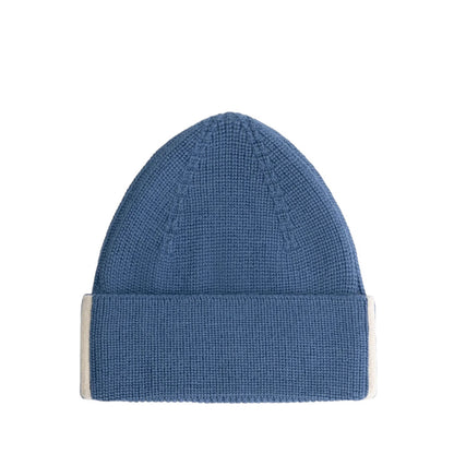 Knitted Beanie in blue moon