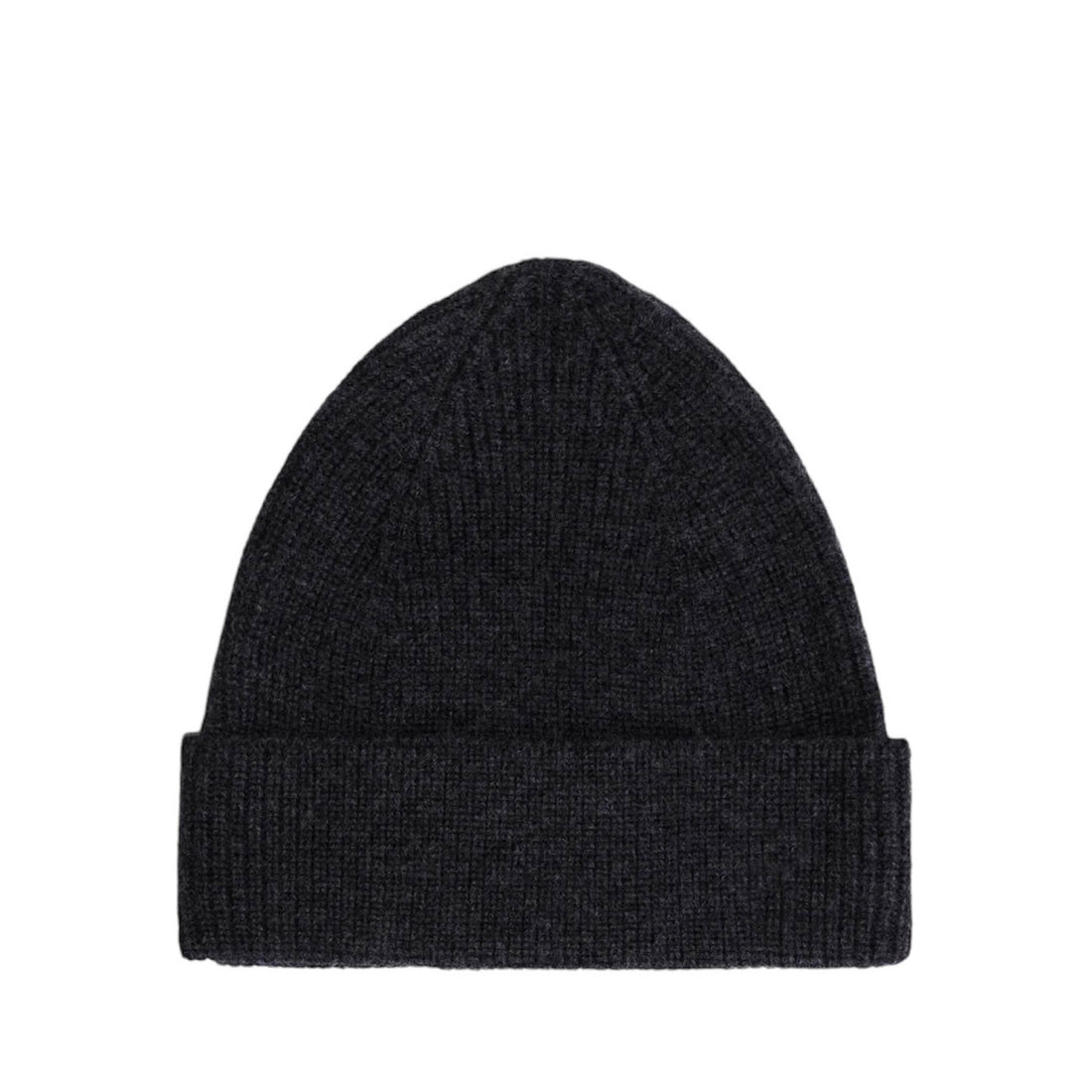 Knitted Beanie in nearly black