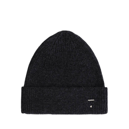 Knitted Beanie in nearly black