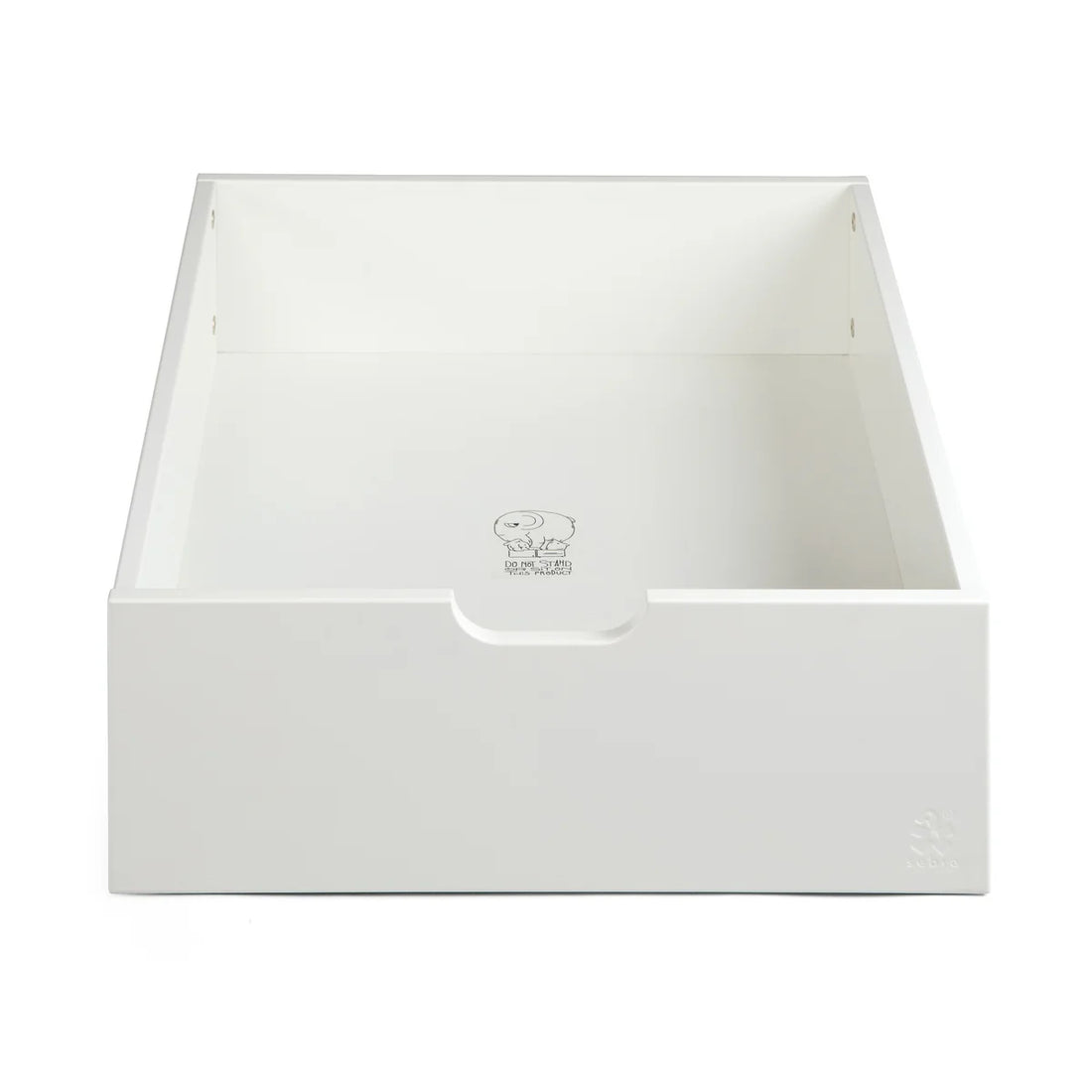 Bettschublade in white