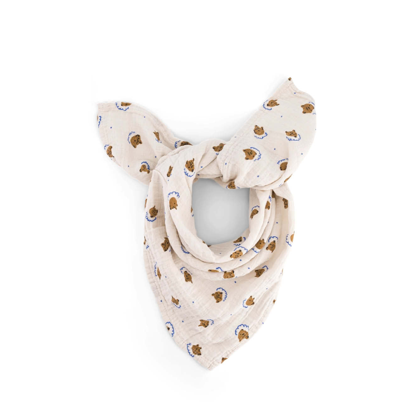 Muslin Swaddle Bianca in teddy