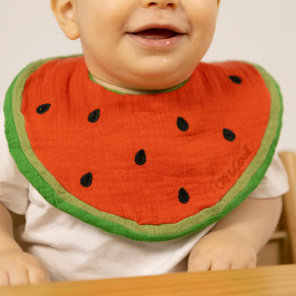 Wally The Watermelon Bib