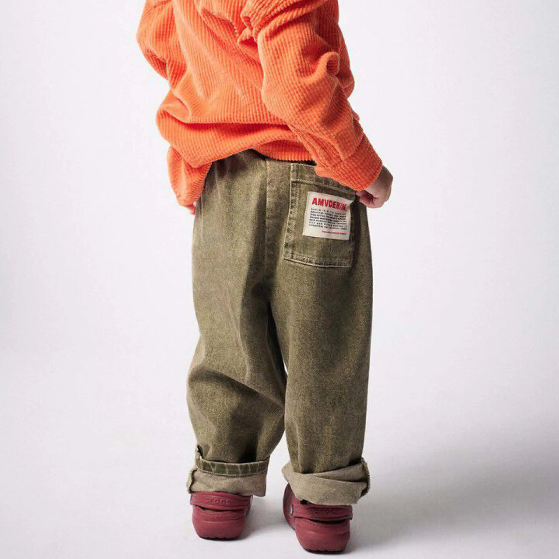 Pants Uzatown in olive