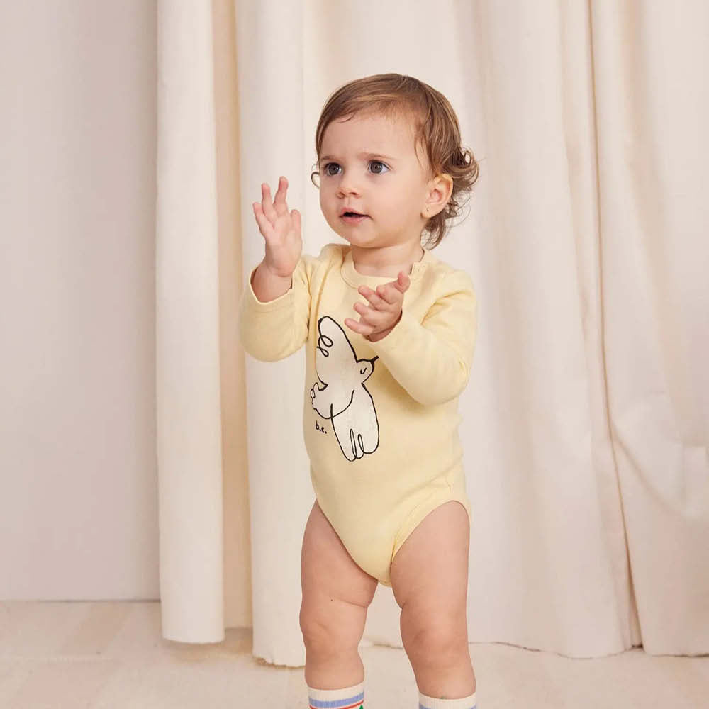 Long-sleeved Baby Body Freedom Bird