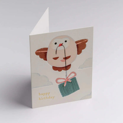 Birthday Owl Mini Card