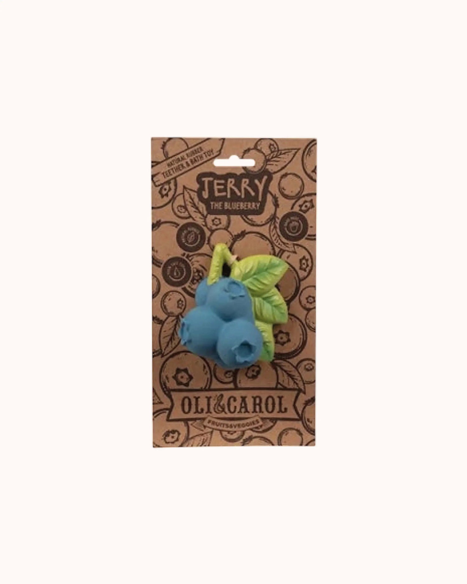 Teether Jerry die Blaubeere