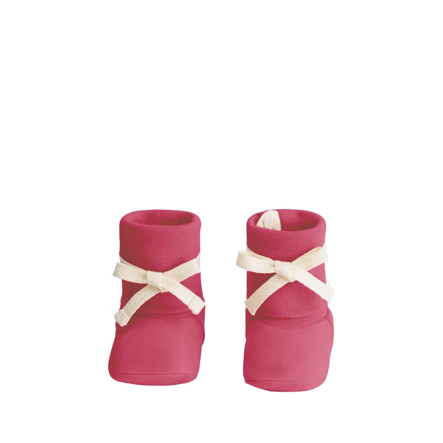 Baby Booties in cherry