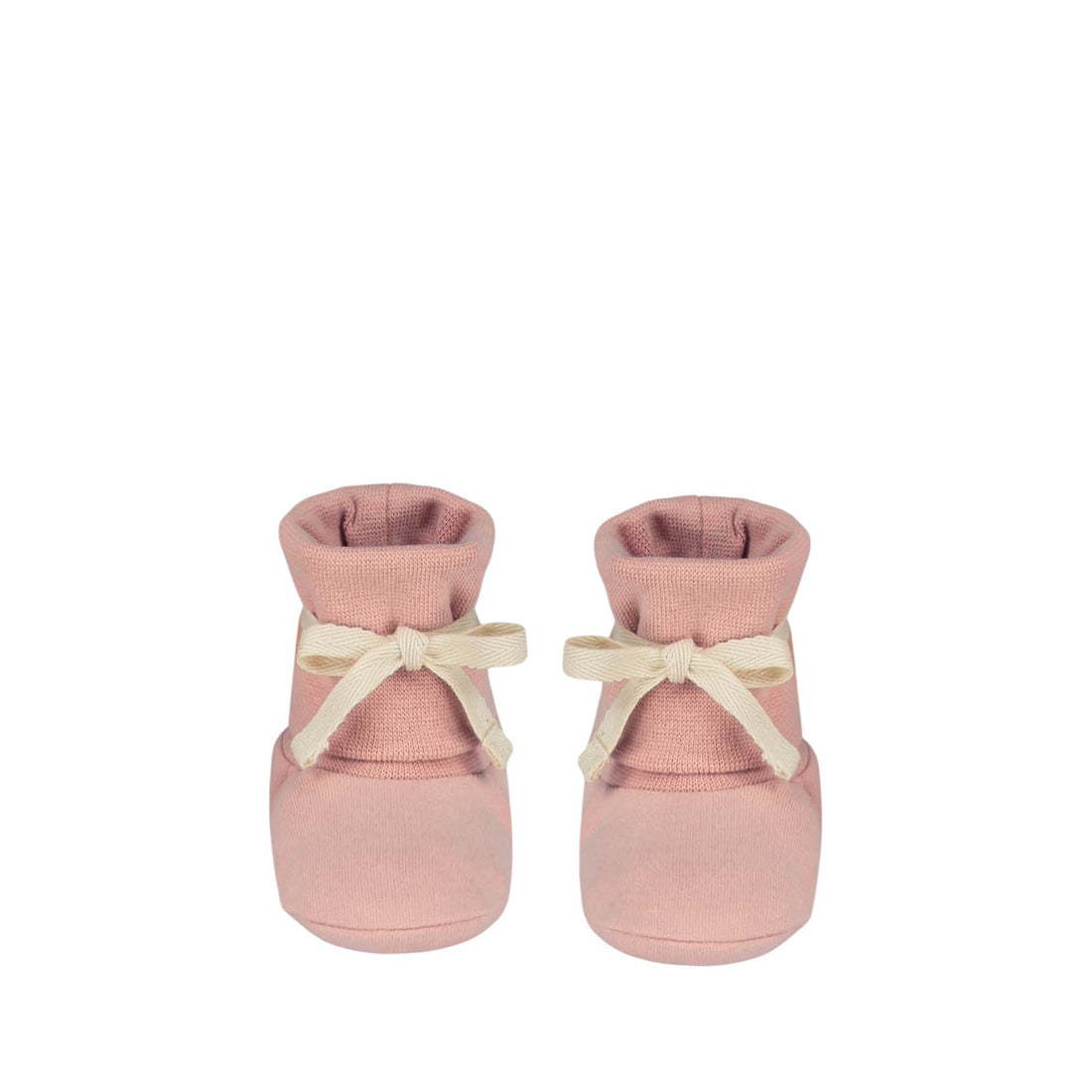 Baby Booties in faded pink