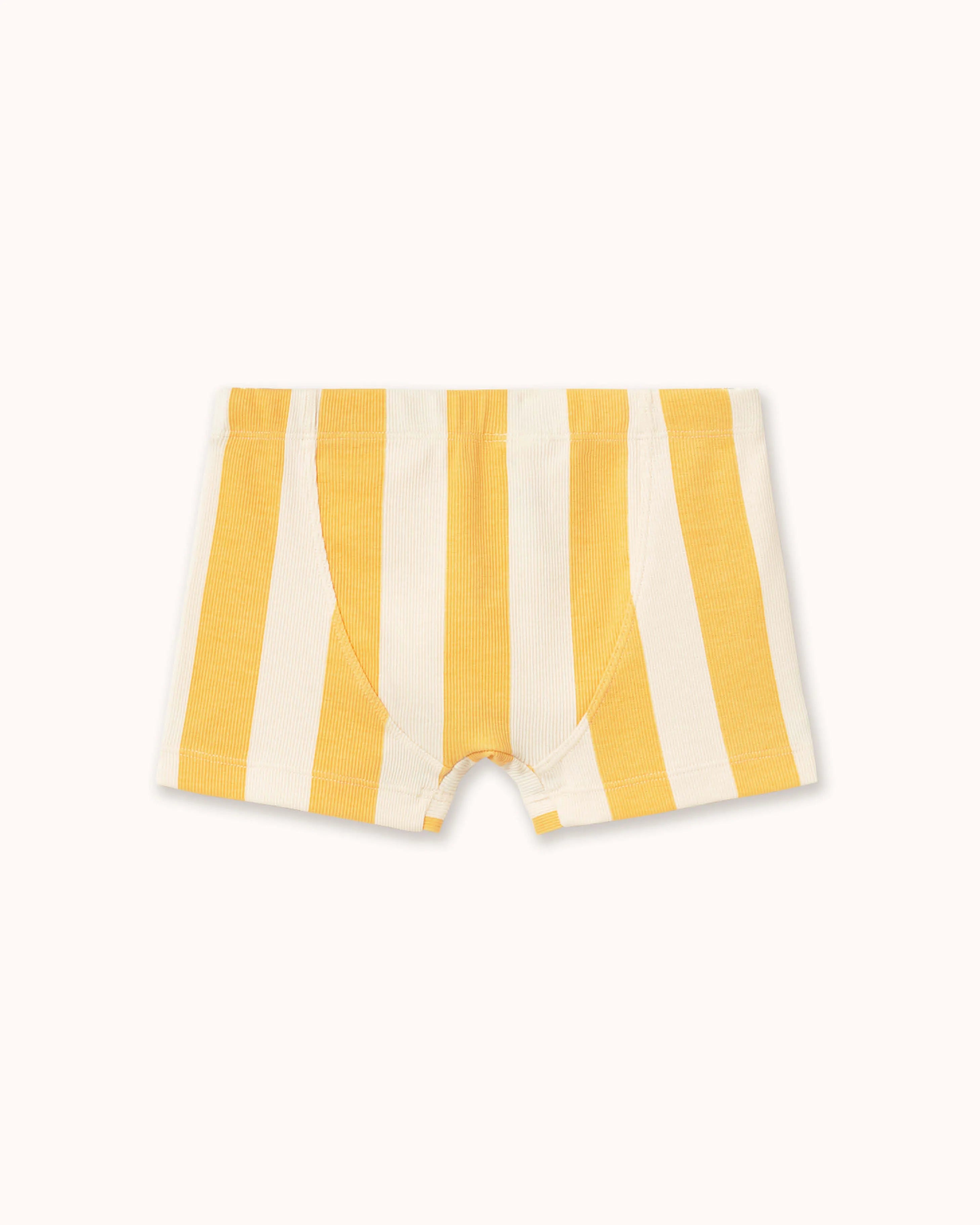 Boxers in yellow stripes