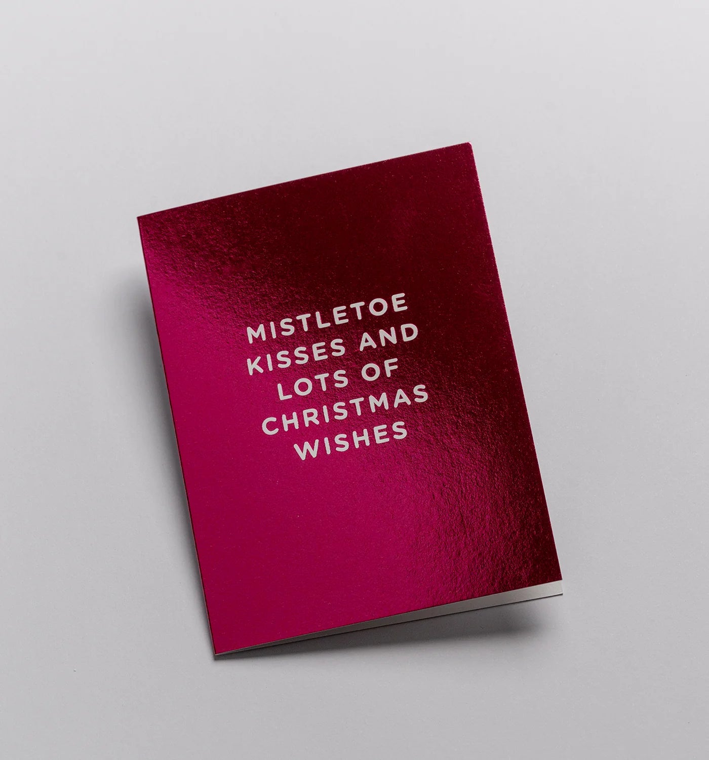 Mistletoe Kisses Mini Karte