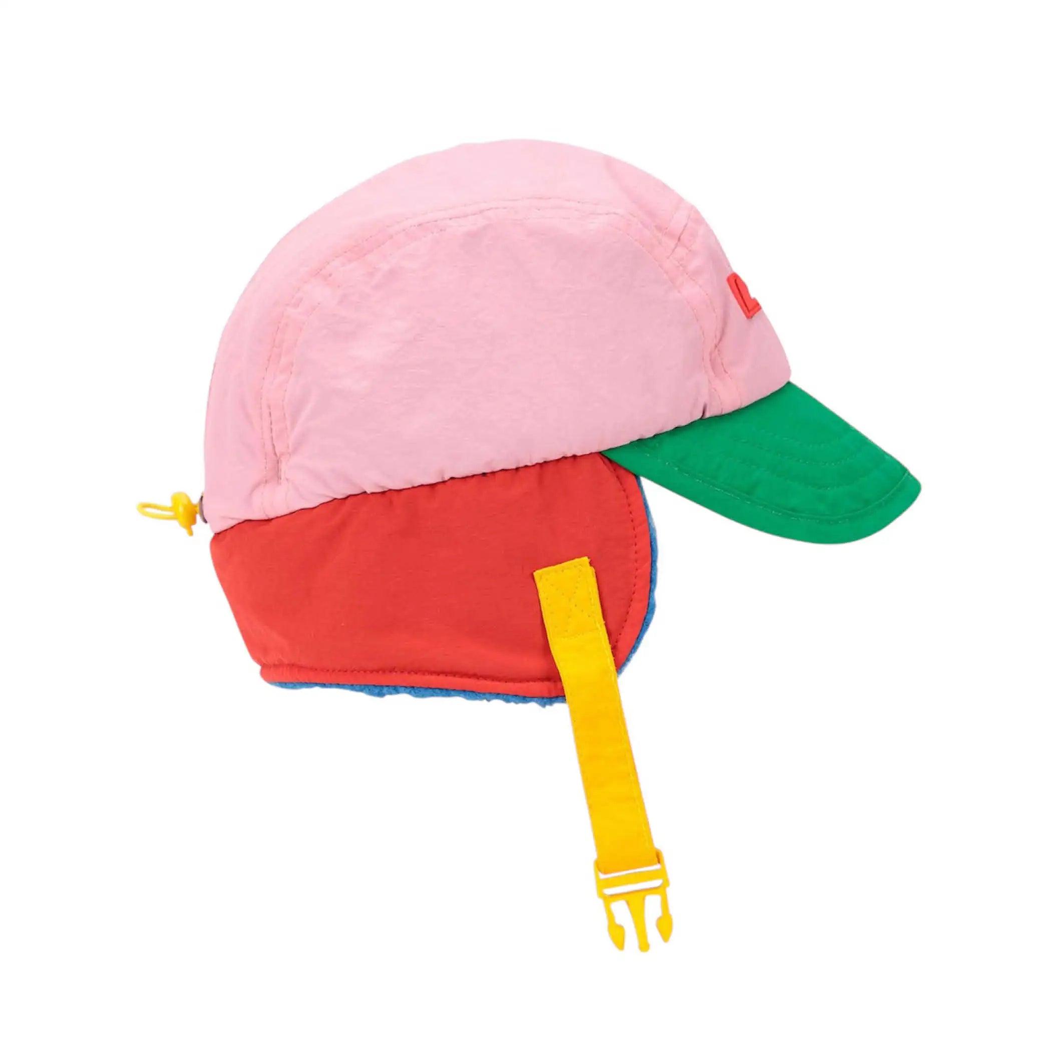 Gefütterte Chapka Rose Colour Block