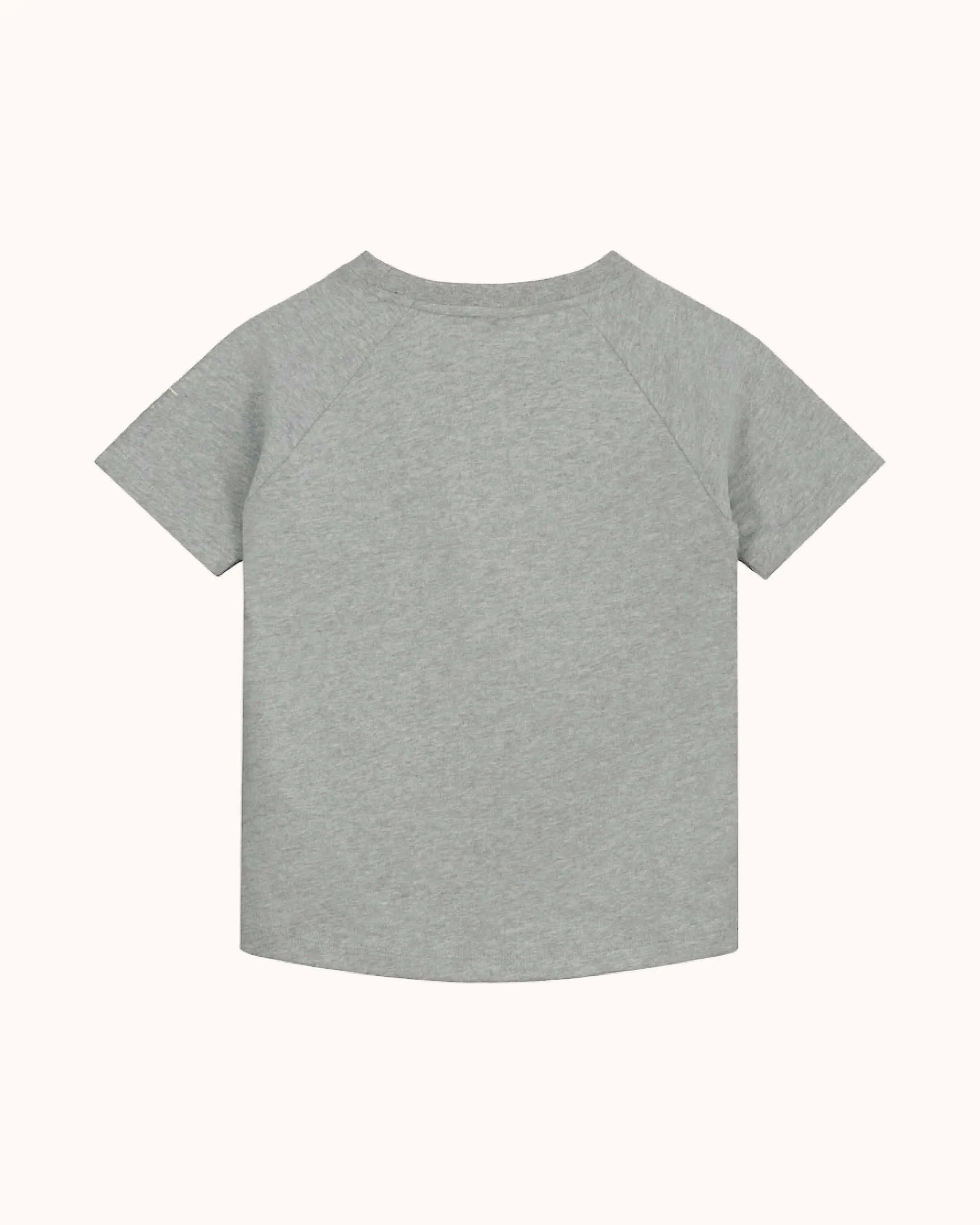 Kurzärmliges T-Shirt in grey melange