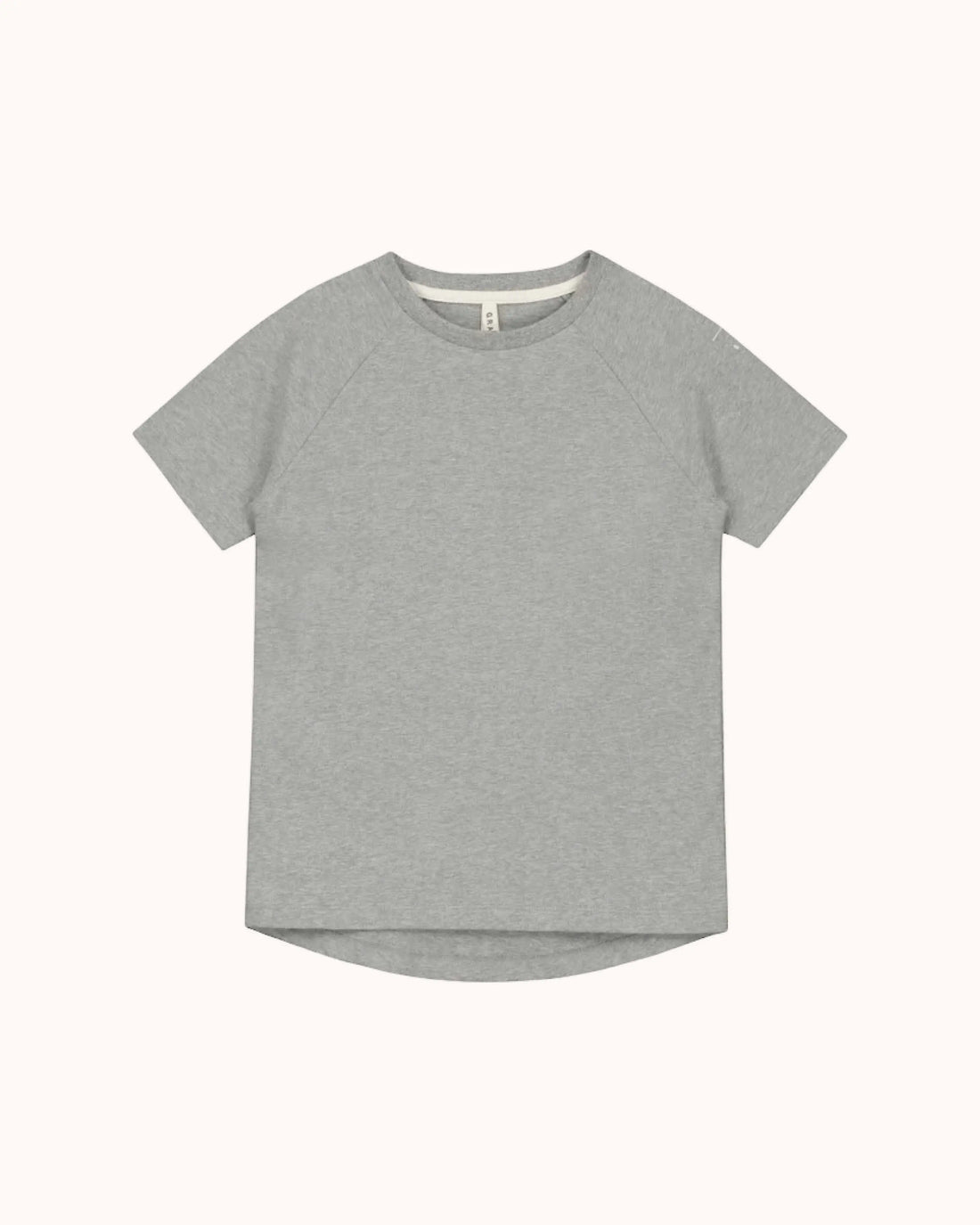 Kurzärmliges T-Shirt in grey melange
