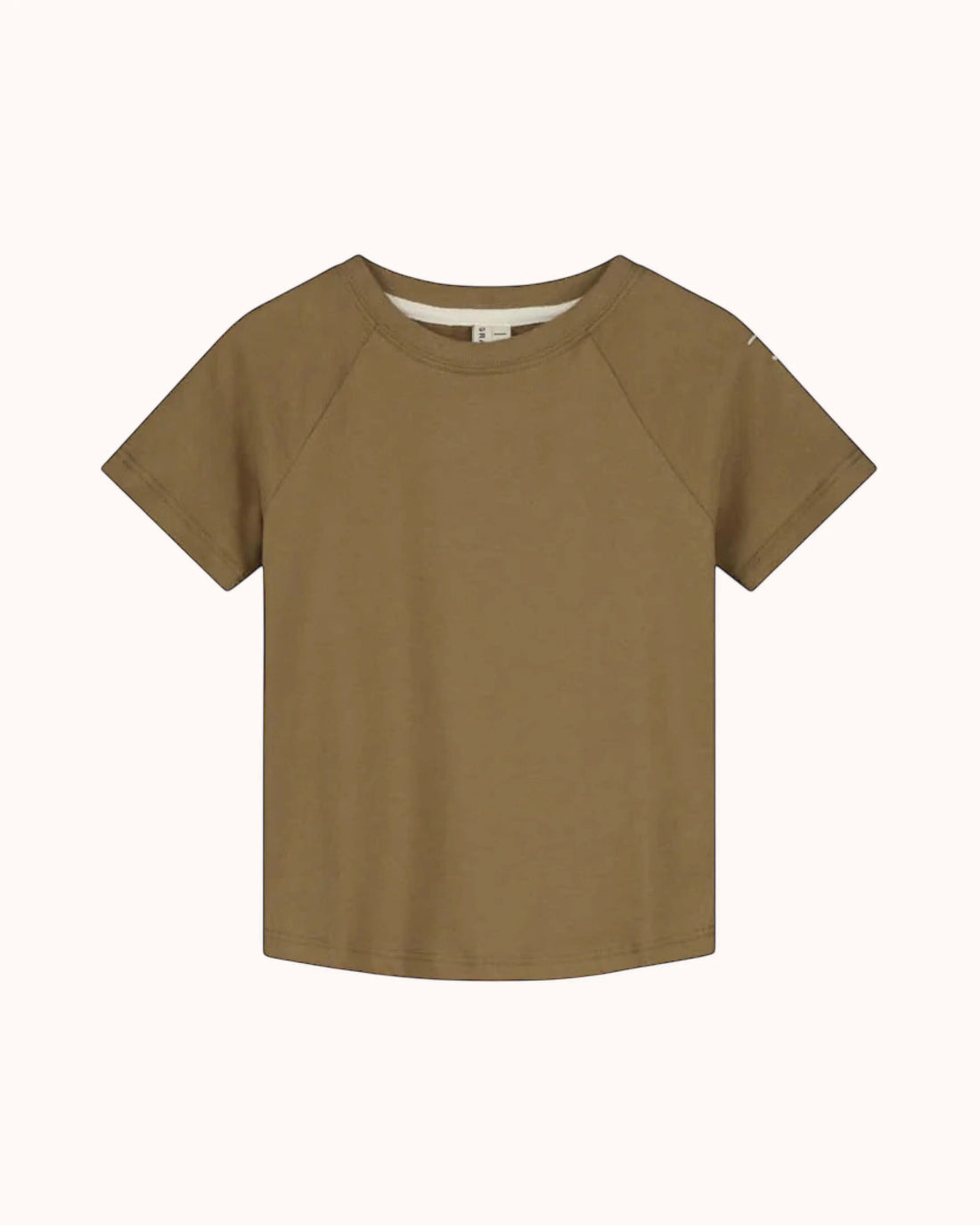 Short-sleeved T-Shirt in peanut