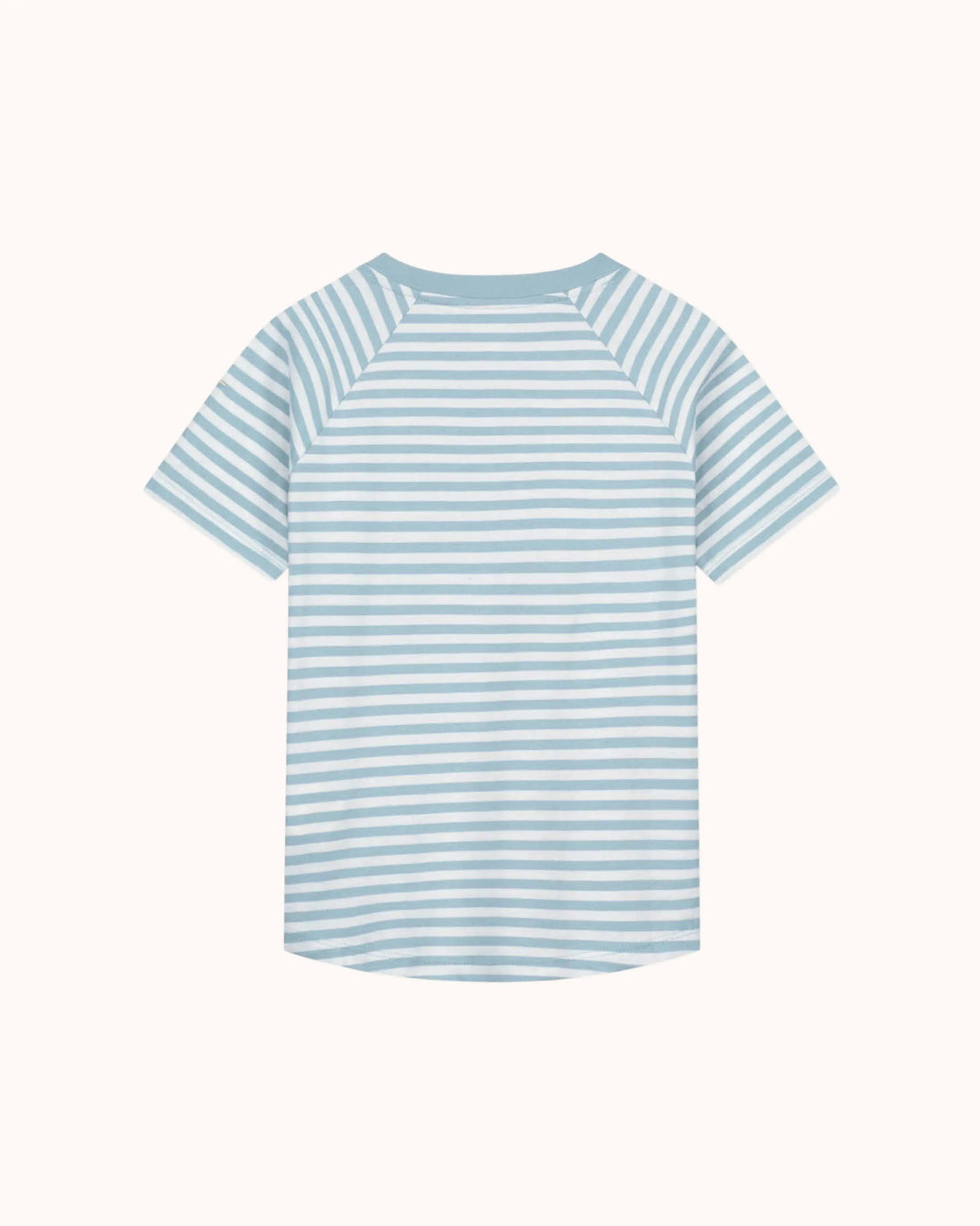 Short-sleeved T-Shirt in sky/off-white