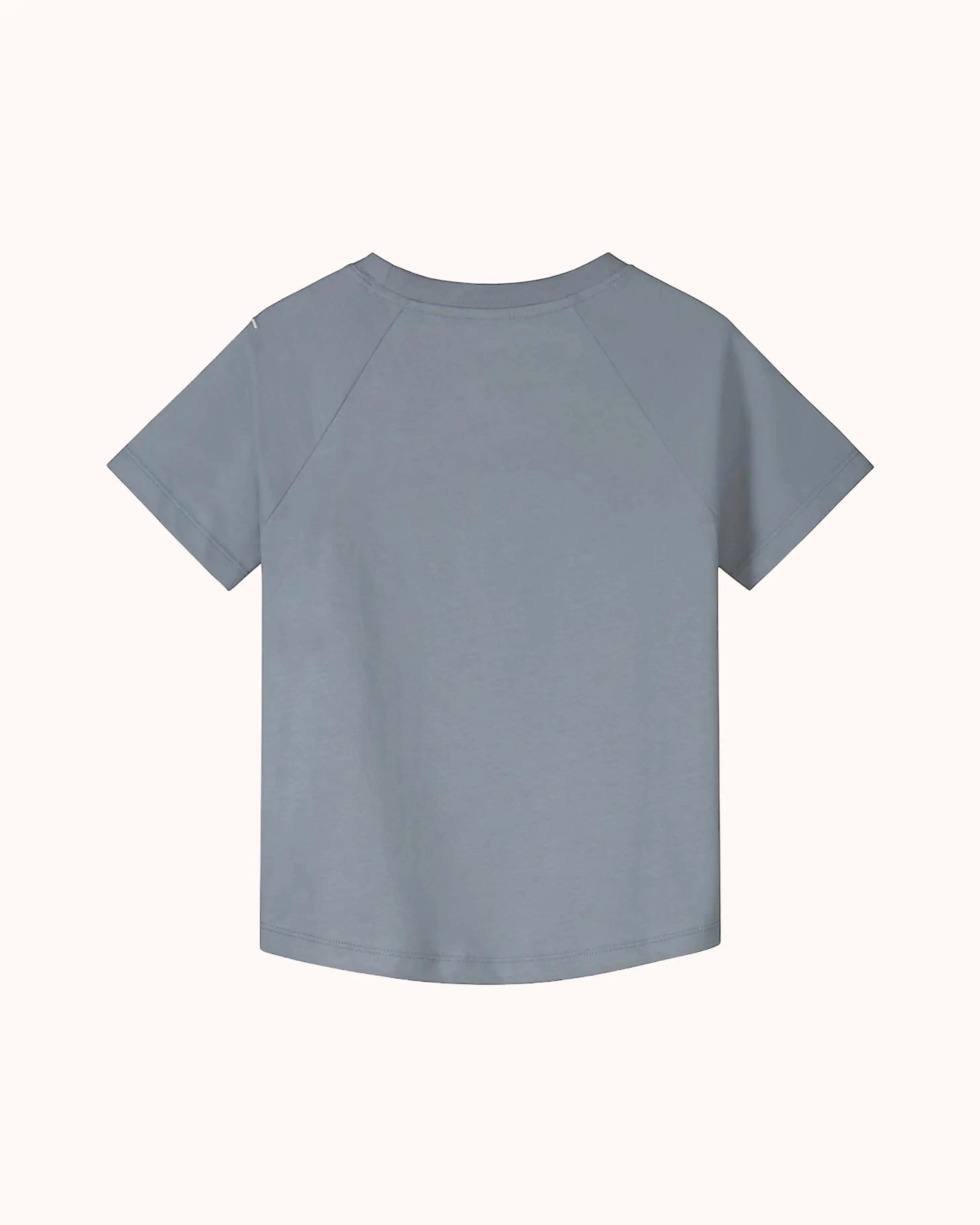 Kurzärmliges T-Shirt in stone gray
