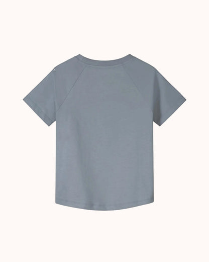 Short-sleeved T-Shirt in stone gray