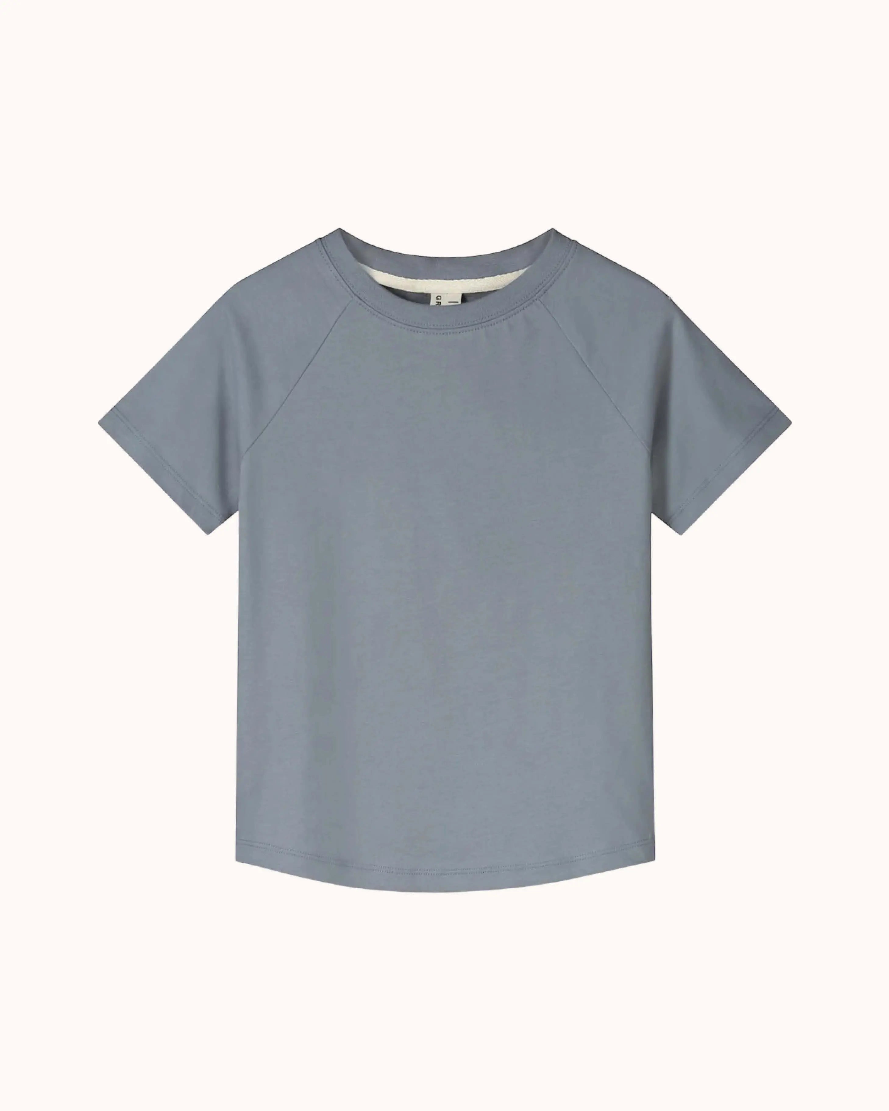Kurzärmliges T-Shirt in stone gray