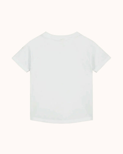 Kurzärmliges T-Shirt in white