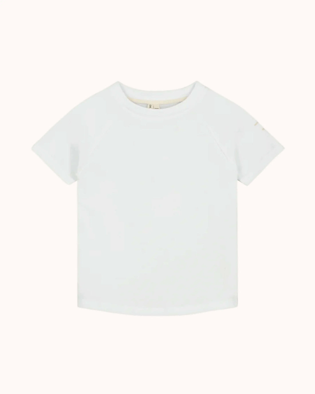 Kurzärmliges T-Shirt in white