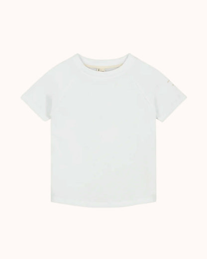Kurzärmliges T-Shirt in white