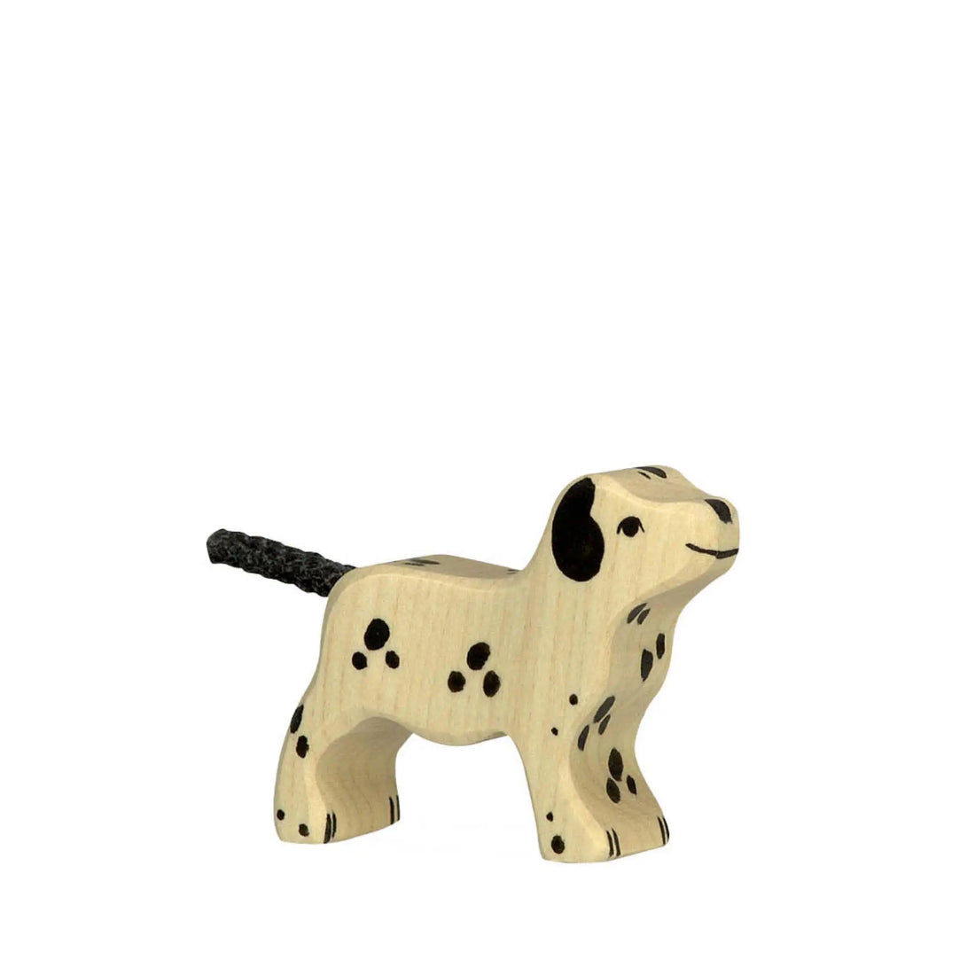 Wooden Figure Dalmatian Puppy
