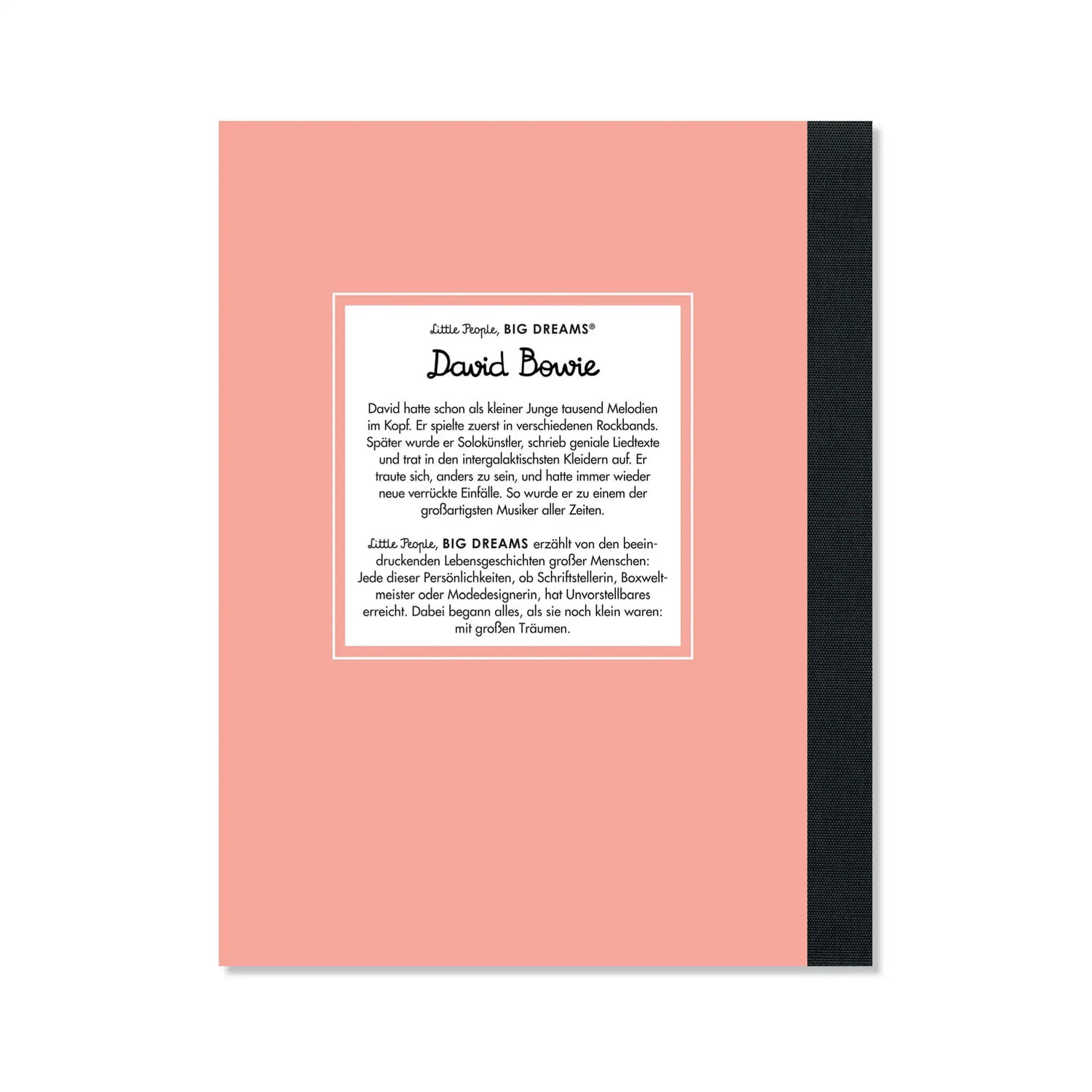 Little People, Big Dreams – David Bowie